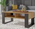 Moderný konferenčný stolík 2P dub artisan/čierny